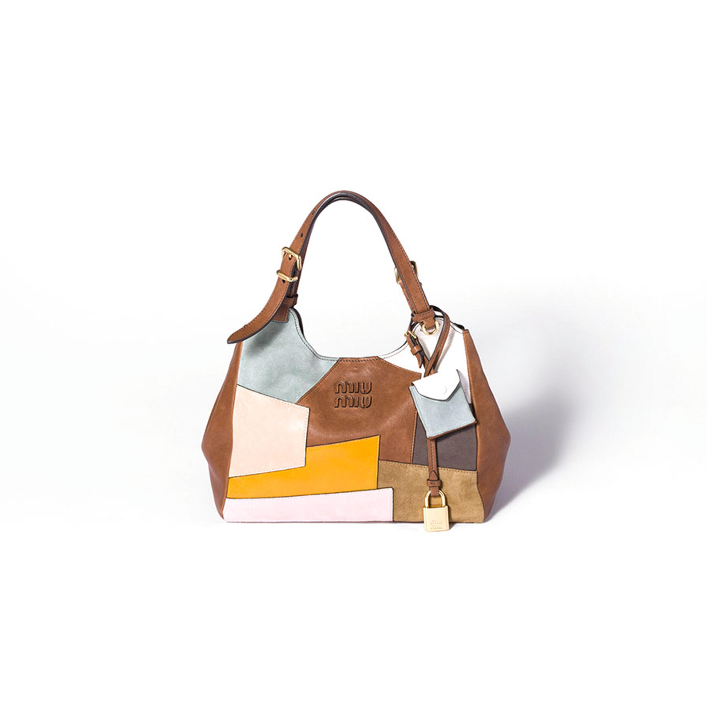 M1v M1v patchwork leather handbag 5ba304 (25.5*20*13cm)